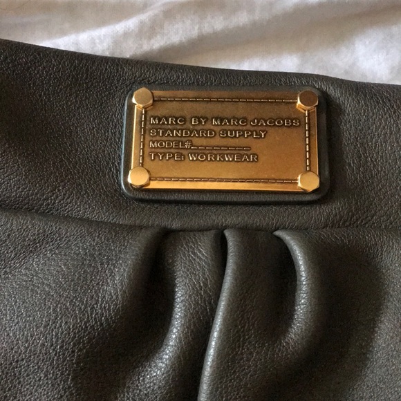 Marc by Marc Jacobs huge hillier hobo smoke grey - Picture 4 of 4